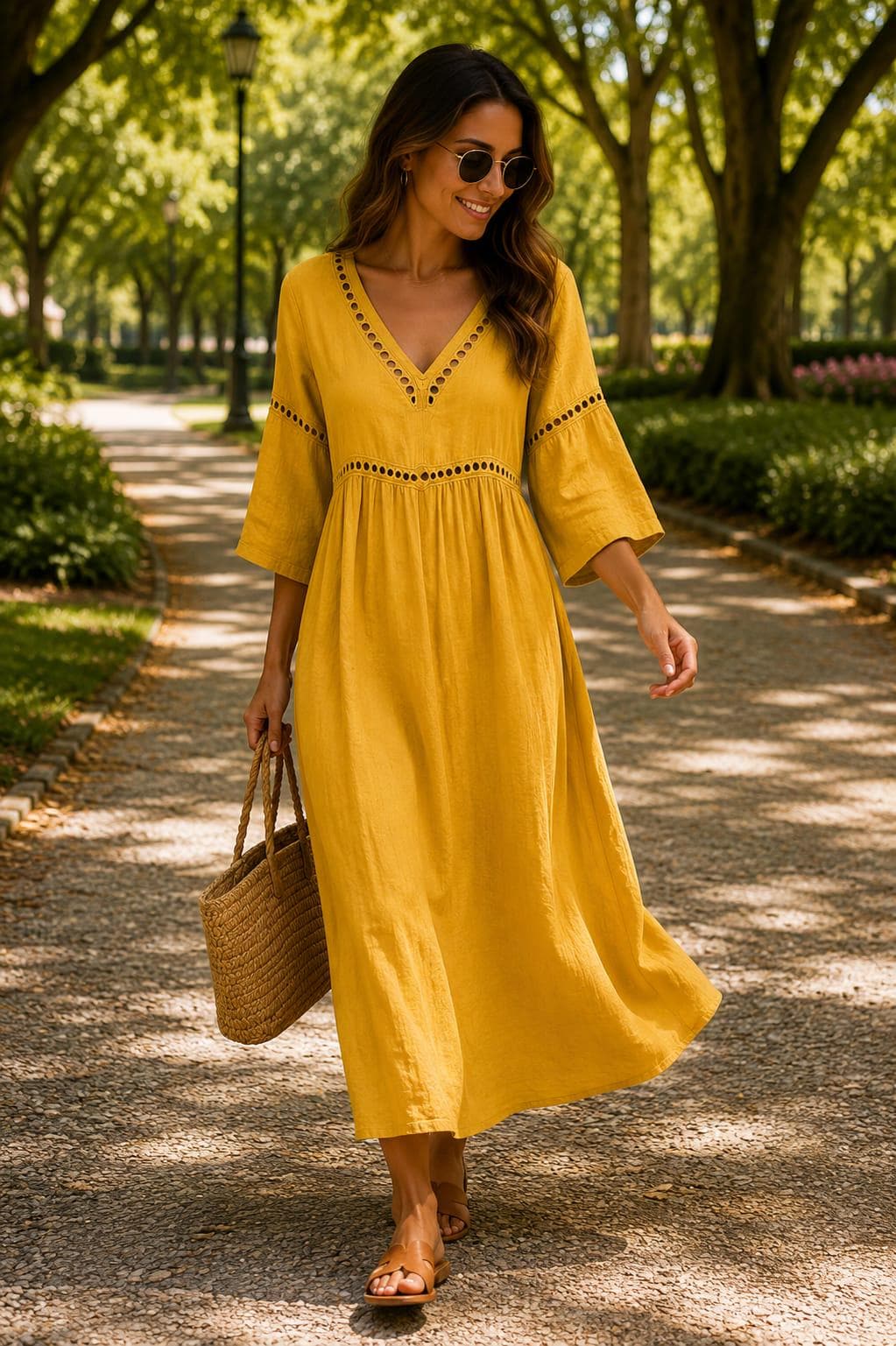 Vestido Midi Positano
