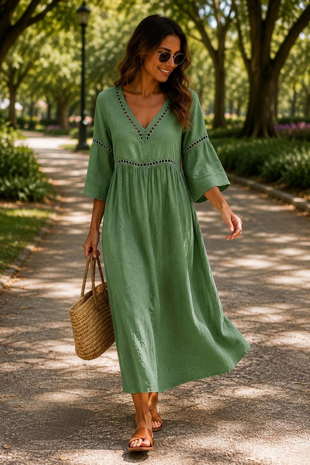 Vestido Midi Positano