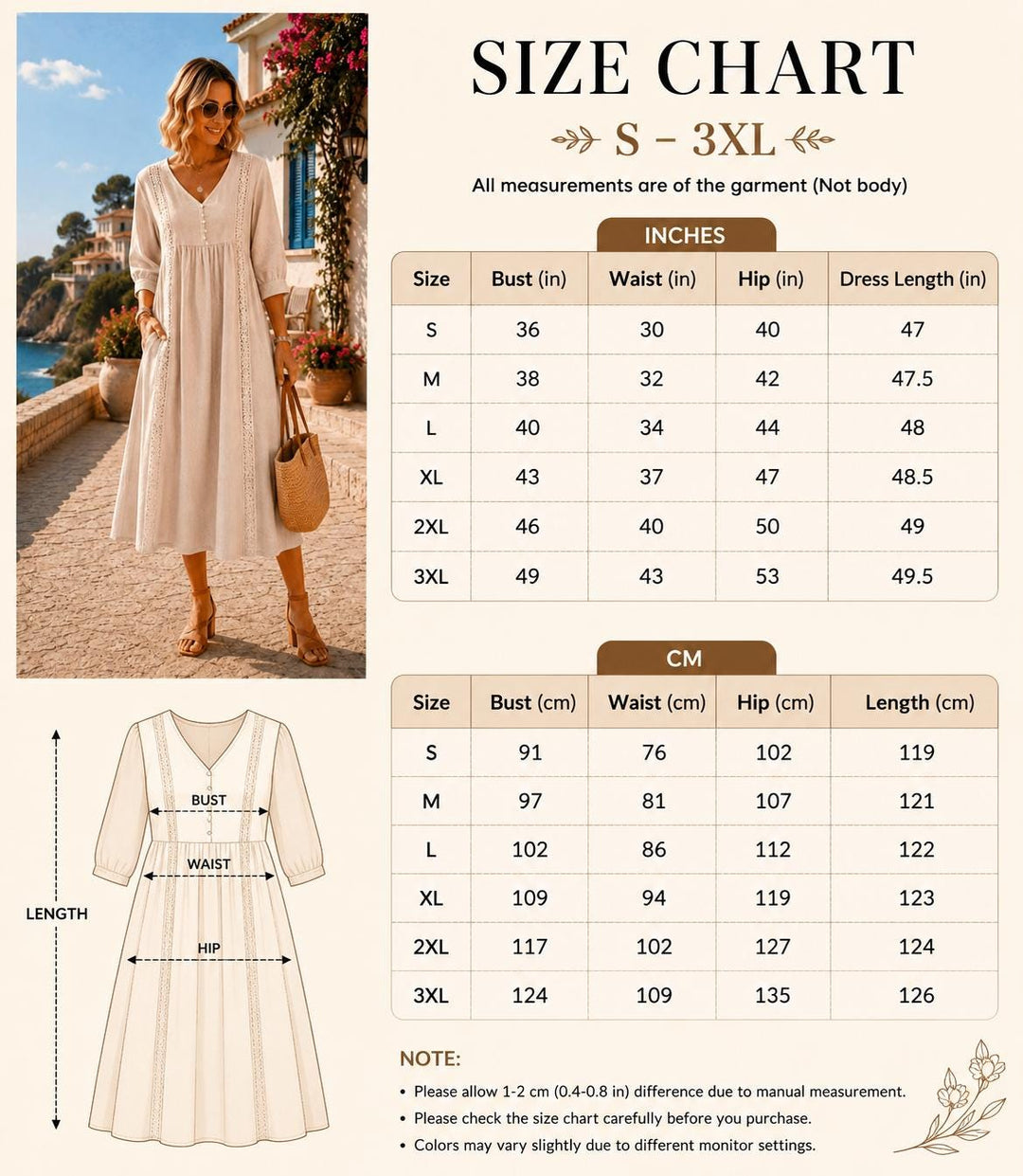 Vestido Midi Sorrento