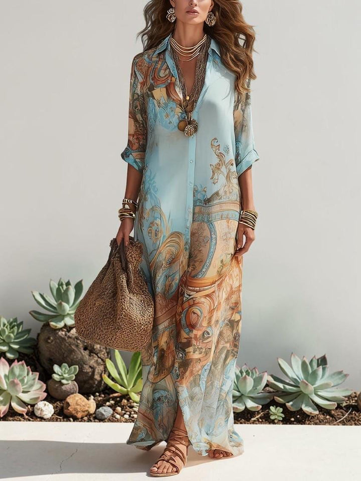 Vestido Bohemio Provenzal