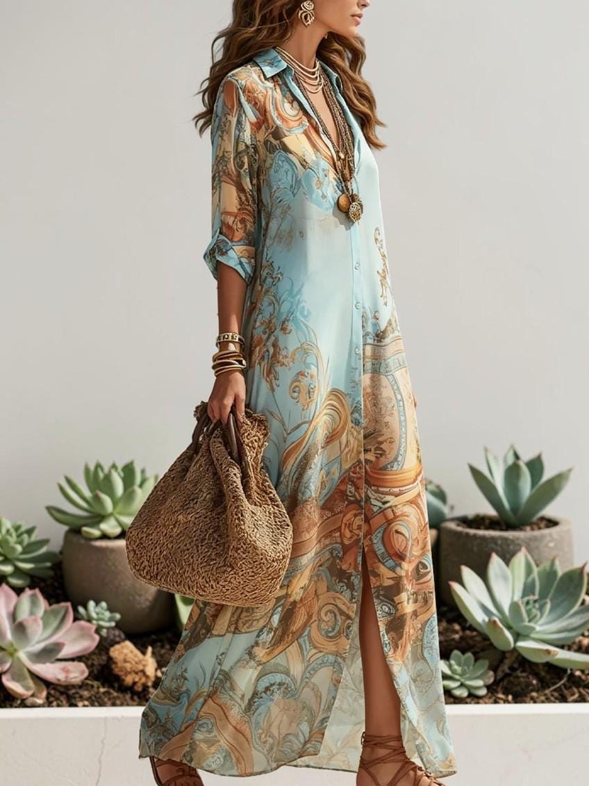 Vestido Bohemio Provenzal